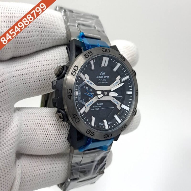 Casio Edifice Full Black Swiss Watch - Image 2