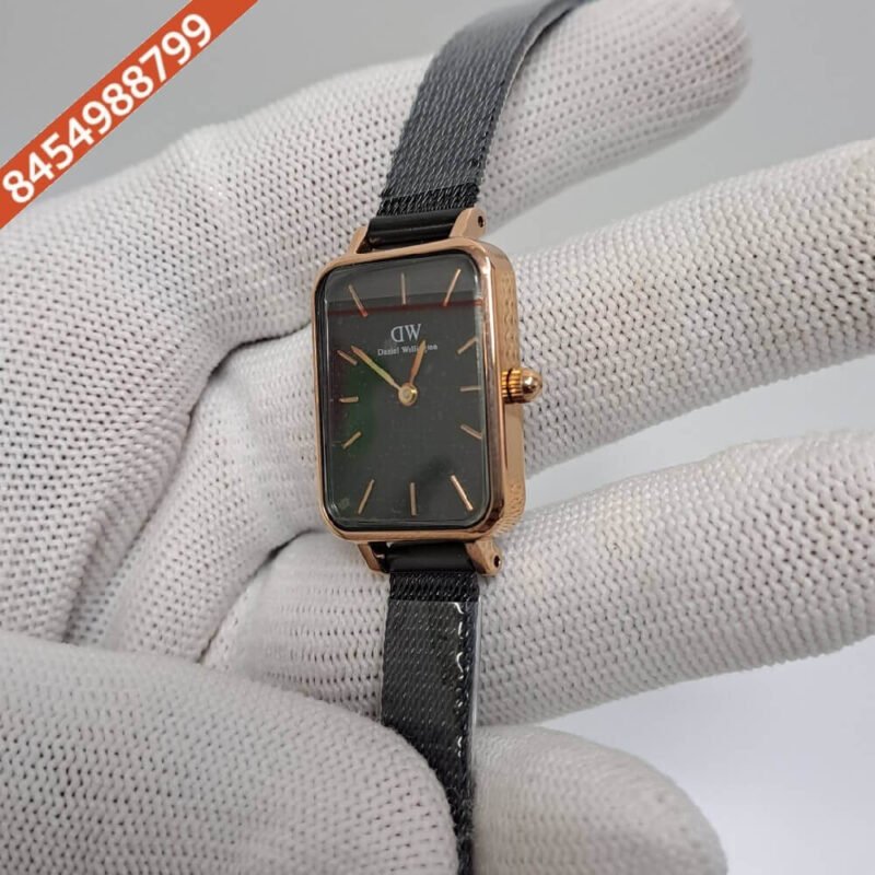 Daniel Wellington Ladies Black Dial full  Swiss Watch - Image 3