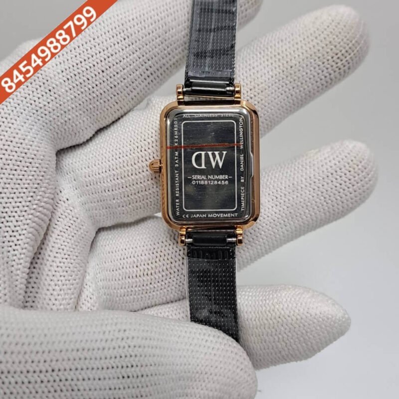 Daniel Wellington Ladies Black Dial full  Swiss Watch - Image 4