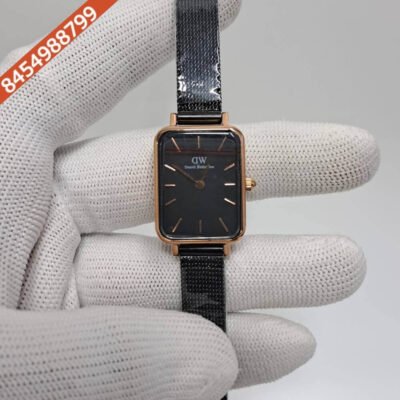 Daniel Wellington Ladies Black Dial full  Swiss Watch