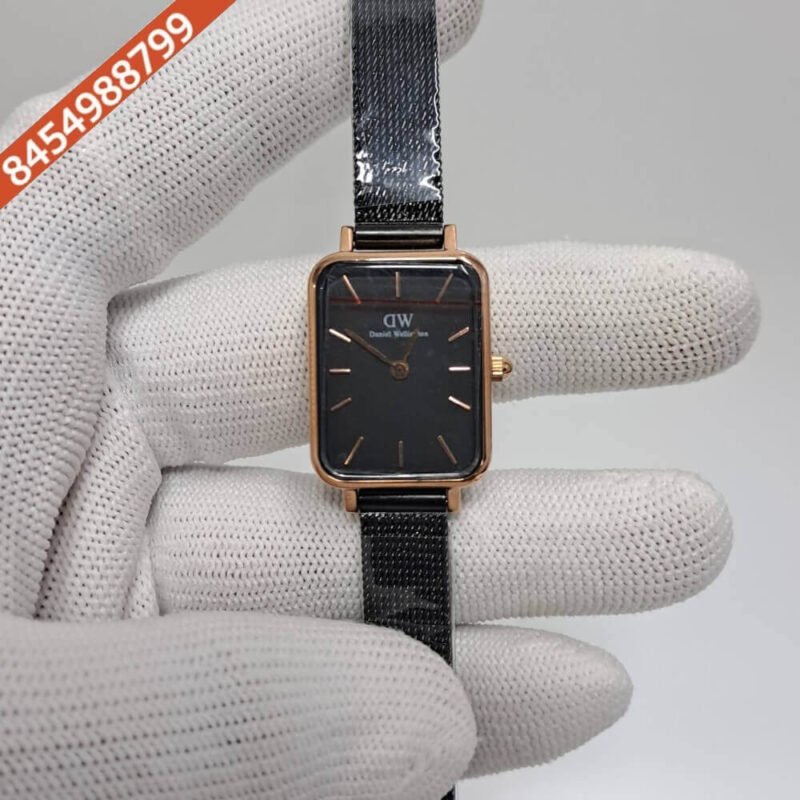 Daniel Wellington Ladies Black Dial full  Swiss Watch