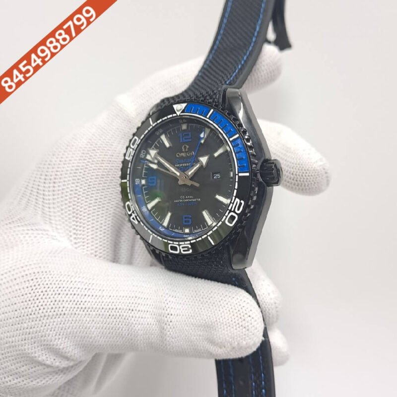 Omega Planet Ocean 600M Co-Axial Diver Black Blue Swiss Automatic Watch for Sale - Luxecartindia.in