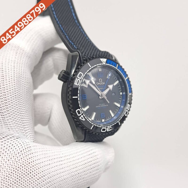 Omega Planet Ocean 600M Co‑Axial Diver Black Swiss Automatic Watch - Image 2