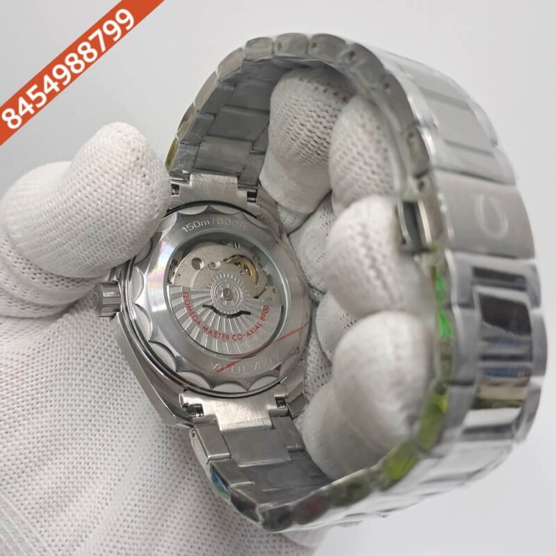 Omega Seamaster Aqua Terra Master Chronometer Silver White Dial Swiss Automatic Watch - Image 4