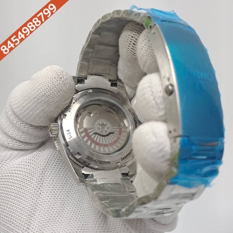 Omega Seamaster Aqua Terra Master Chronometer Steel Black Dial Swiss Automatic Watch - Image 4