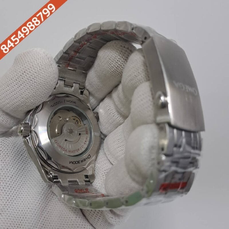 Omega Seamaster Diver Professional Steel Blue Dial Swiss Automatic Watch - Image 4