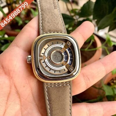 Seven Friday Seven Friday M2/04 Anniversary Edition Brown Dial Brown leather Strap Swiss automatic Watch