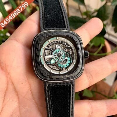 Seven Friday Jade Carbon Skeleton Dial Swiss Automatic Watch