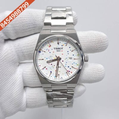 Tissot PRX Artic Steel Sky White Dial Swiss Watch