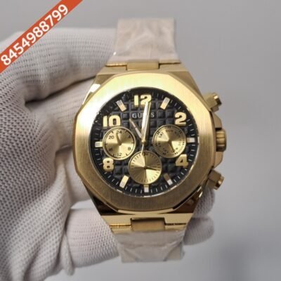 Guess Empire Multifunction Tiffany Black Dial Swiss Watch