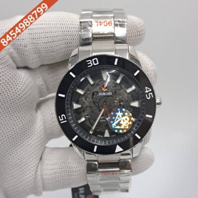 Rado Captain Cook Skeleton Dial Stainless Steel Strap Swiss Automatic Watch