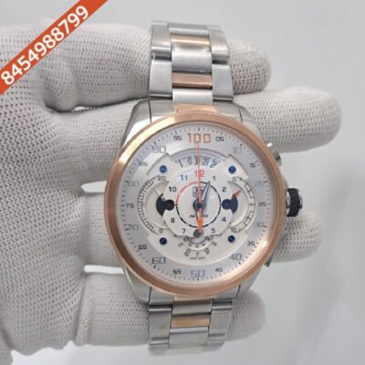 Tag Heuer Grand Carrera SLS 100 Mercedes Benz Limited Edition White Dial Swiss Watch