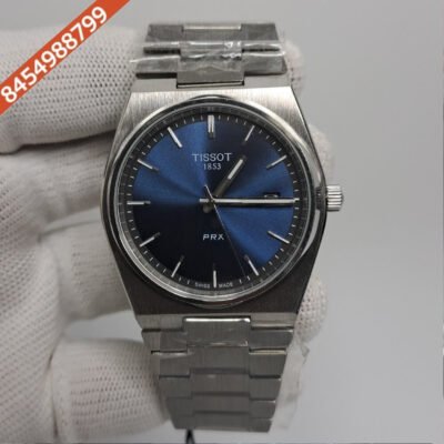 Tissot Classic PRX Stainless Steel Blue Dial Swiss Automatic Watch