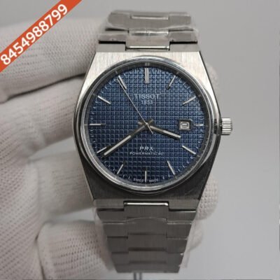 Tissot Classic PRX Stainless Steel Blue Dial Swiss Automatic Watch