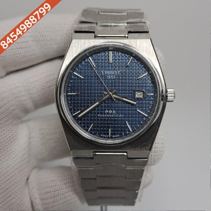 Tissot Classic PRX Stainless Steel Blue Dial Swiss Automatic Watch