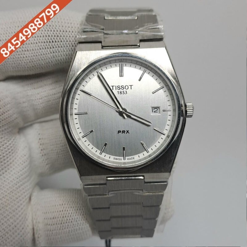 Tissot Classic PRX Stainless Steel Grey Dial Swiss Automatic Watch