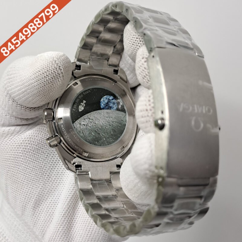 Omega Speedmaster White Dial Silver White Dial Swiss Watch - Image 4