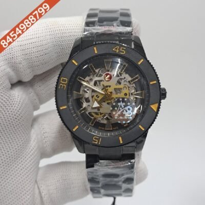 Rado Captain Cook Skeleton Dial Stainless Steel Strap Swiss Automatic Watch