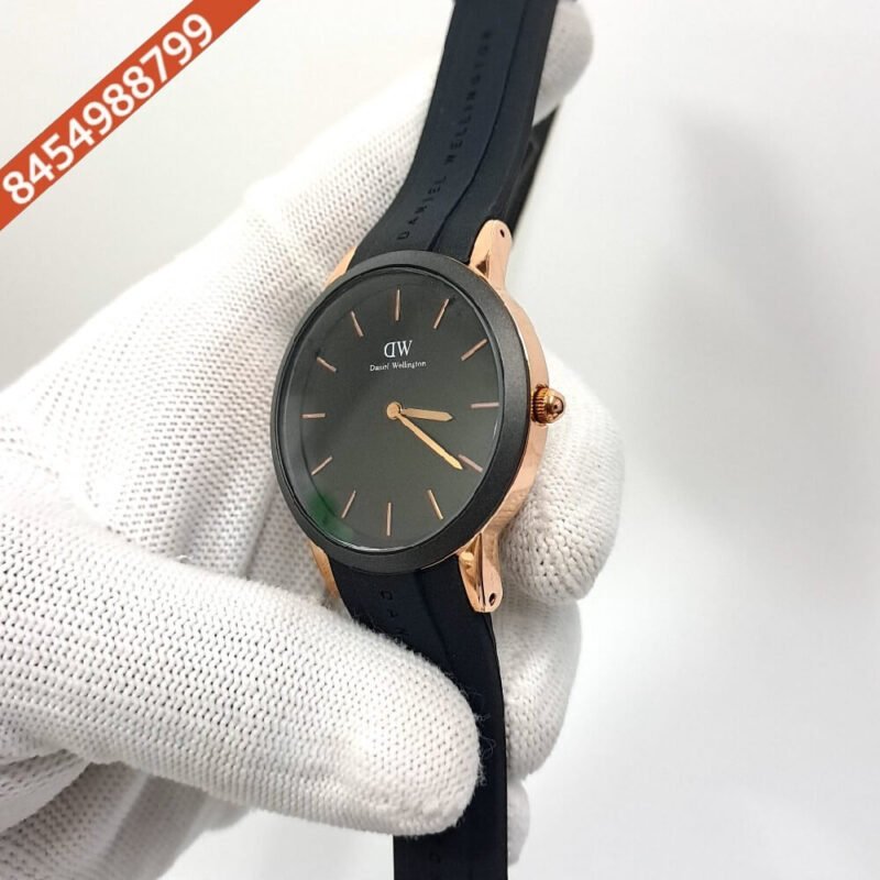 Daniel Wellington Ladies Black Dial full Swiss Watch - Image 3