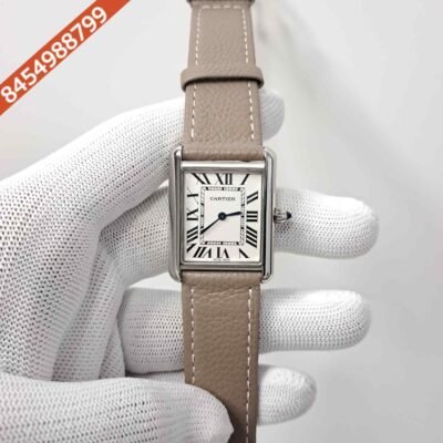 Cartier Tank Must Roman Marker Full Grey White Dial Swiss watch