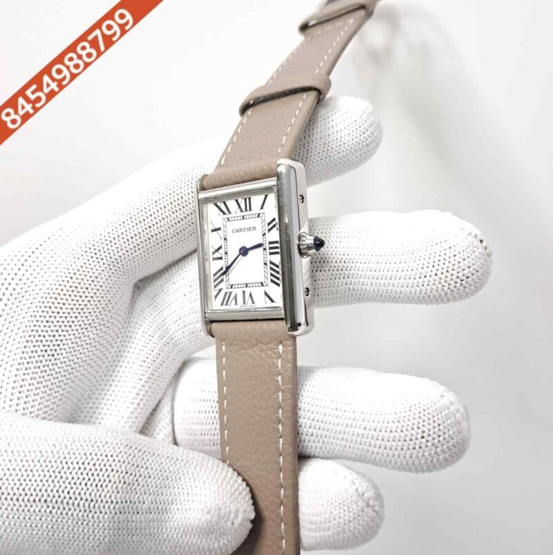 Cartier Tank Must Roman Marker Full Grey White Dial Swiss watch - Image 2