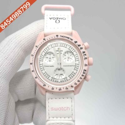Omega Speedmaster Swatch Moonswatch Mission To Venus Chronograph Swiss Watch