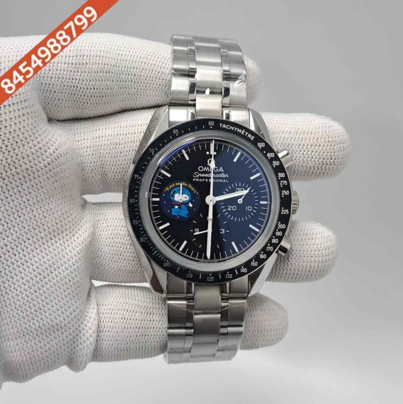 Omega Speedmaster Eyes On The Stars Edition Steel Black Dial Swiss Watch