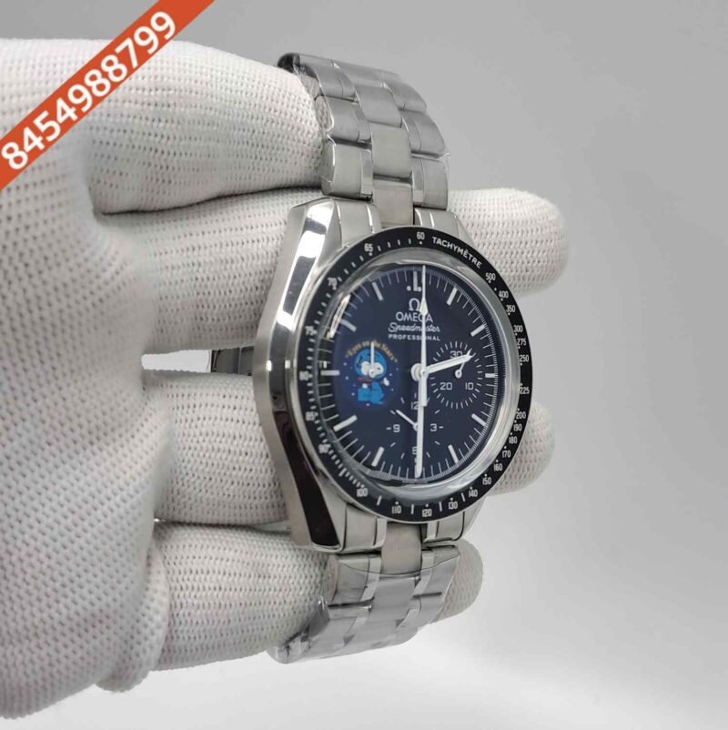 Omega Speedmaster Eyes On The Stars Edition Steel Black Dial Swiss Watch - Image 3