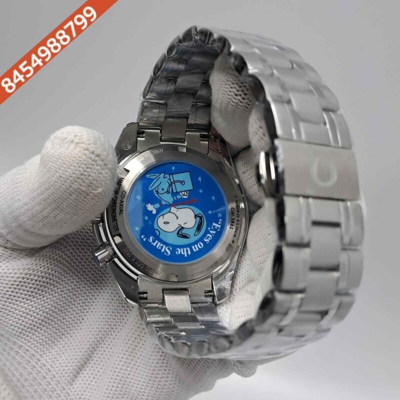 Omega Speedmaster Eyes On The Stars Edition Steel Black Dial Swiss Watch - Image 4