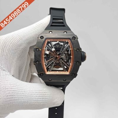 Richard Mille RM 12-01 Tourbillon Full Black Edition Swiss ETA Automatic Watch