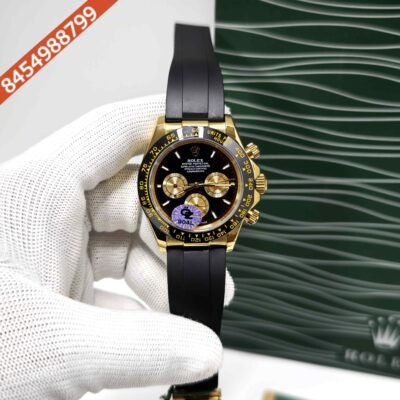 Rolex Oyster Perpetual Cosmograph Daytona Golden Steel Swiss Semi ETA Automatic Watch