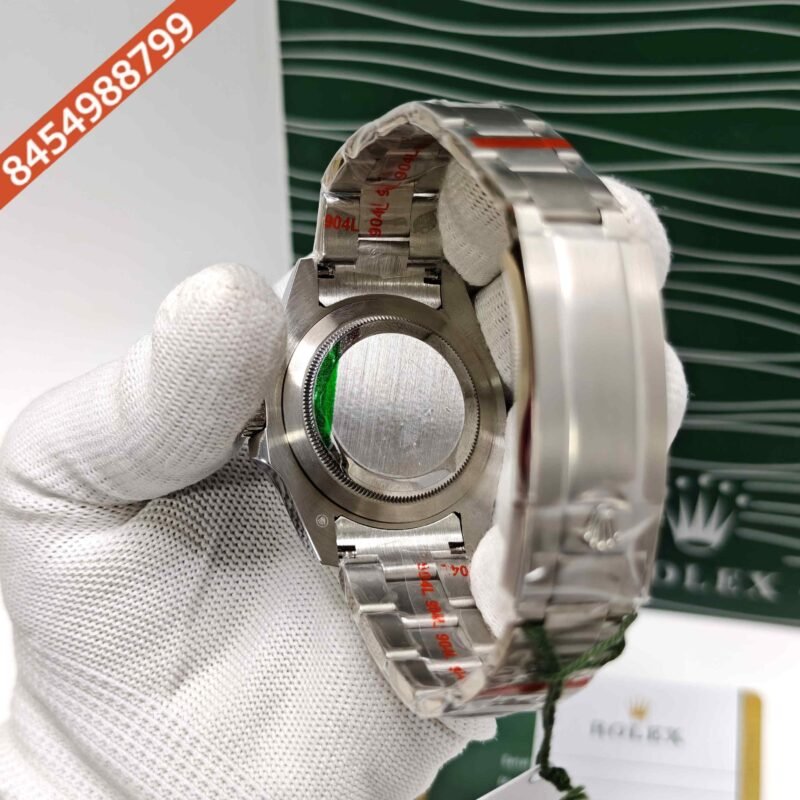 Rolex Submariner Starbucks Editon Steel Black Dial Swiss Semi ETA Automatic Watch (Premium Quality) - Image 4