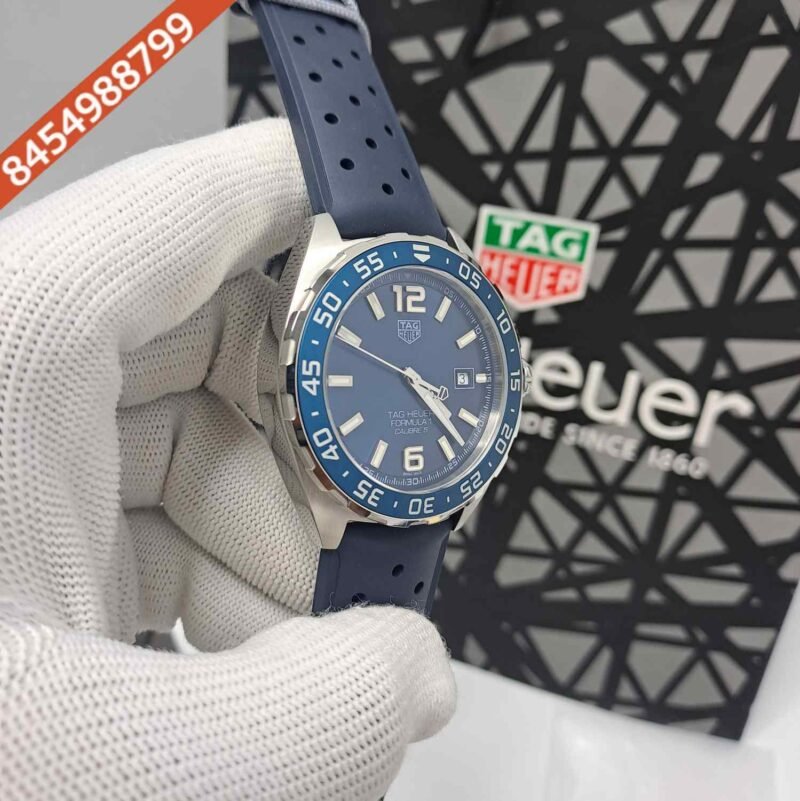 Tag Heuer Formula 1 Blue Dial Blue Fiber Store Quality Swiss Automatic Watch - Image 3