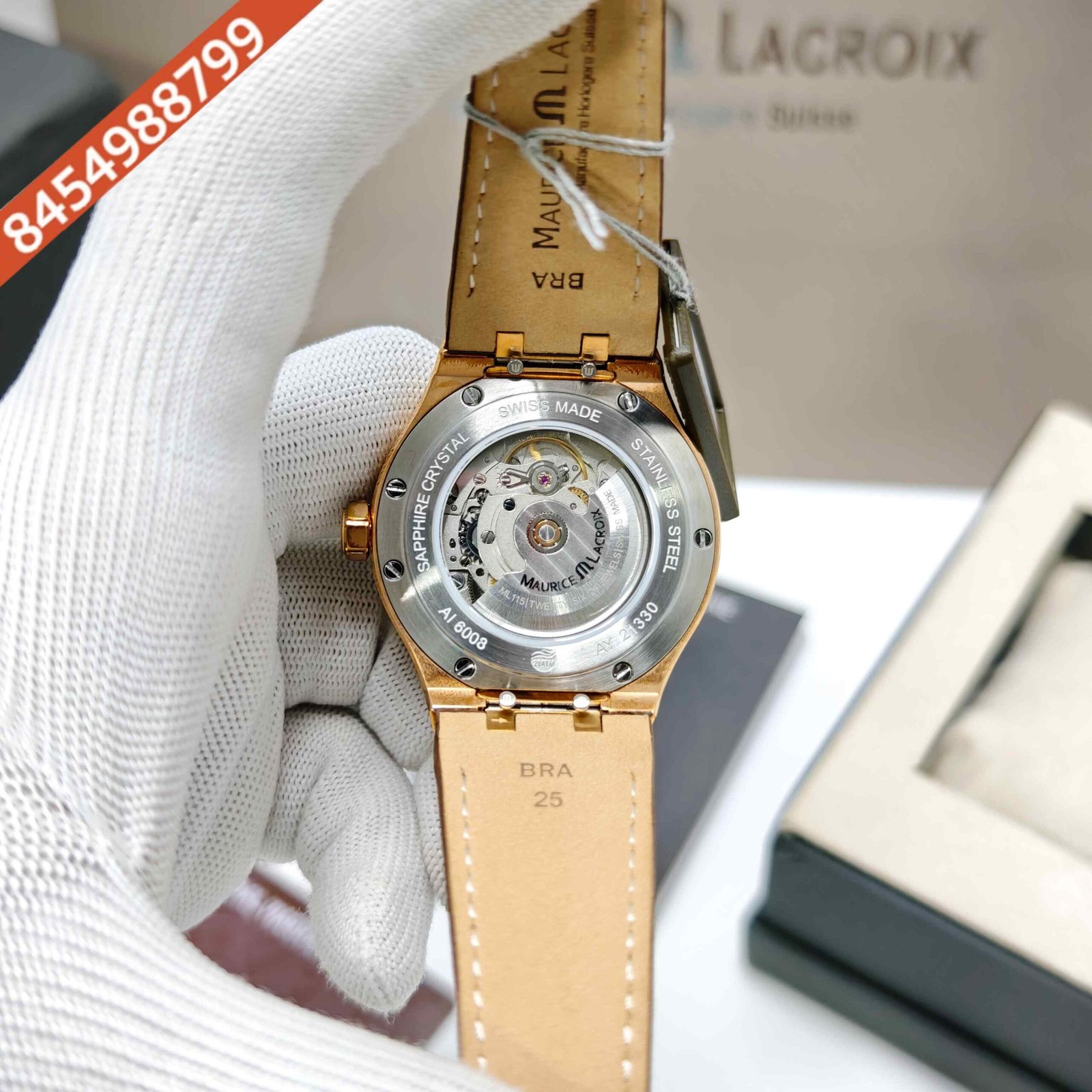 First Copy Maurice Lacroix Aikon Gold Green – Luxecartindia.in