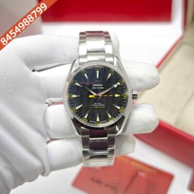 Omega Aqua Terra C0-Axial Master Chronometer Steel Green Dial Swiss ETA Auomatic Watch