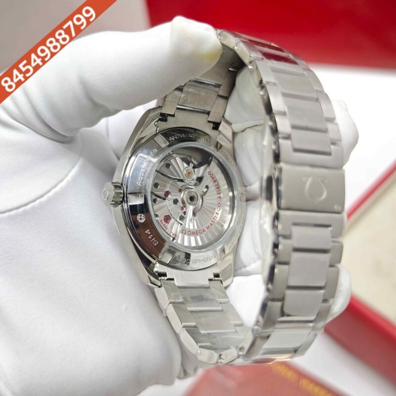 Omega Seamaster Aqua Terra 150M Steel Black Dial Swiss ETA Automatic Watch - Image 4