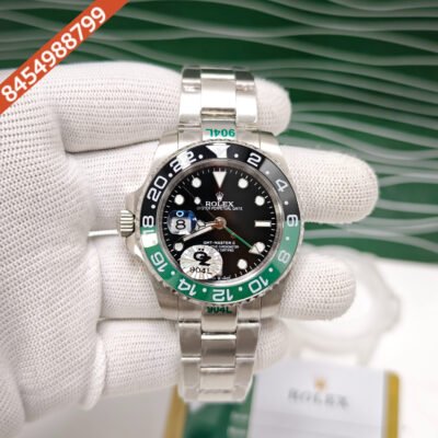 Rolex GMT-Master II Sprite Steel Black Dial Semi ETA Swiss Automatic Watch