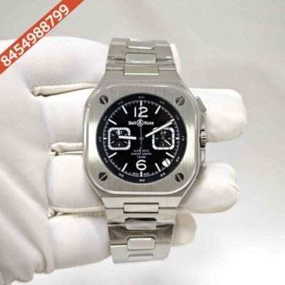 Bell & Ross BR-05 Chronograph Steel Black Dial Swiss Watch