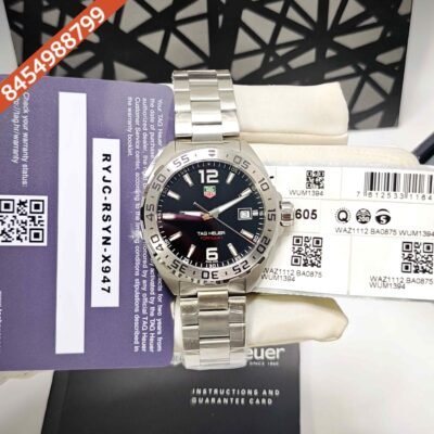 TAG Heuer Formula 1 Date-Steel Black Dial Swiss Quartz Store Quality Watch