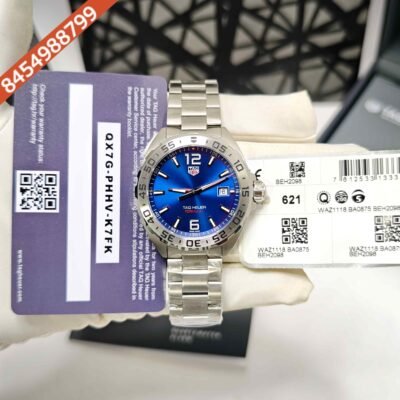 TAG Heuer Formula 1 Date - Steel Blue Dial Swiss Quartz Store Quality Watch