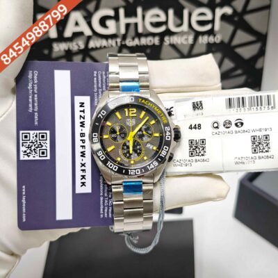 Tag Heuer Formula 1 Chronograph Steel Grey Dial Store Quality Swiss Watch