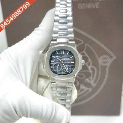 Patek Philippe Aquanaut Steel Grey Dial Steel Strap Swiss Automatic Watch