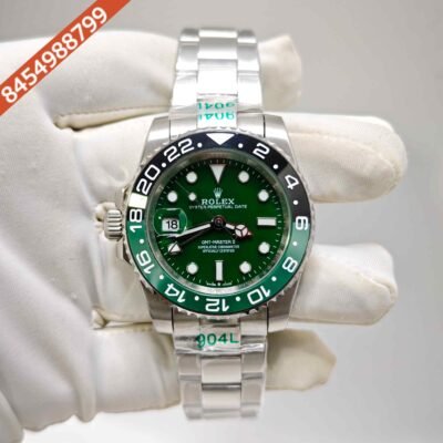 Rolex GMT-Master II Steel Oyster Green Dial Swiss Automatic Watch