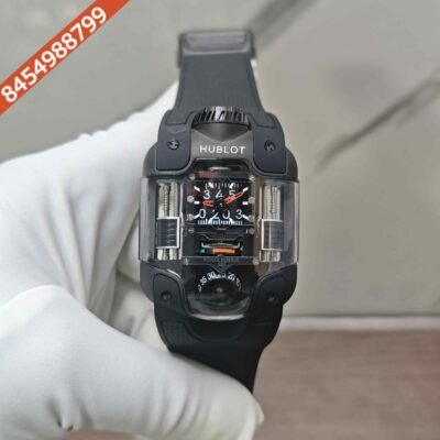 Hublot MP-10 Tourbillon Weight Energy System Black Edition Swiss Quartz Watch