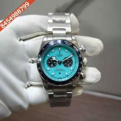 Tudor Black Bay Chronograph Steel Tiffeny Dial Swiss Automatic Watch