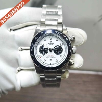 Tudor Black Bay Chronograph Steel White Dial Swiss Automatic Watch