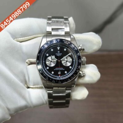 Tudor Black Bay Steel Chrono Black Dial Swiss Atomatic Watch