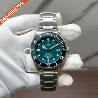Tudor Pelagos Steel Full Green Dial Steel Strap Swiss Automatic Watch