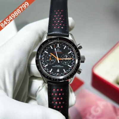Omega Speedmaster Racing Co-Axial Master Chronometer Chronograph Steel Full Black Swiss Automatic Watch